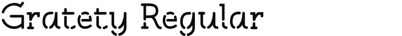 Gratety font download