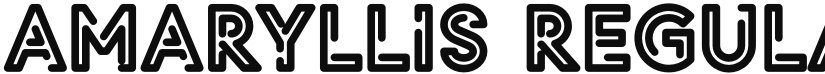 Amaryllis font download