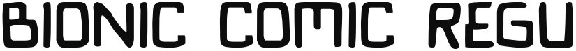Bionic Comic font download