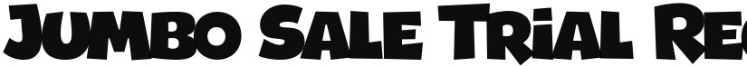 Jumbo Sale Trial font download