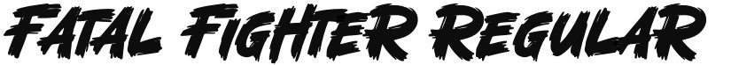 Fatal Fighter font download