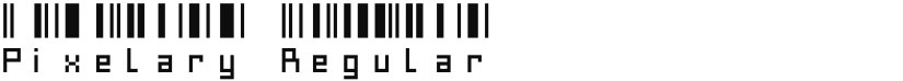 Pixelary font download