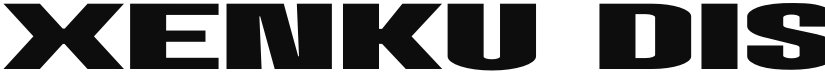 Xenku - Modern Techno Typeface font download