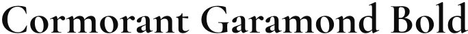 Cormorant Garamond Bold