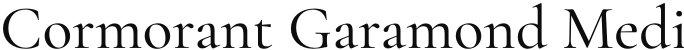 Cormorant Garamond Medium