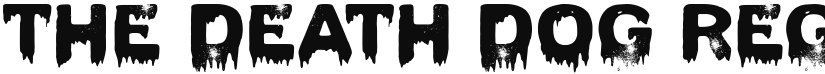 The Death Dog font download