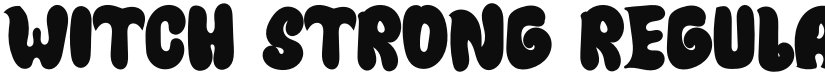 Witch Strong font download