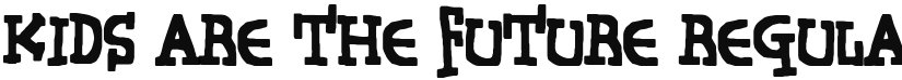 Kids Are The Future font download