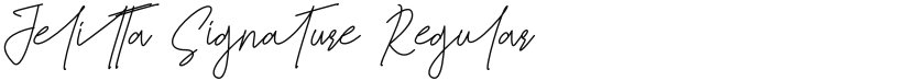 Jelitta Signature font download