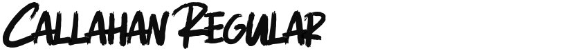 Callahan font download