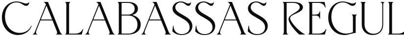 calabassas font download