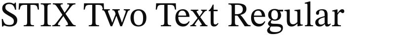 STIX Two Text font download