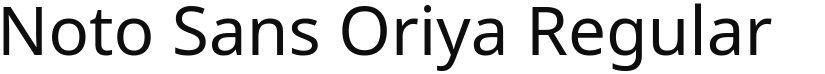 Noto Sans Oriya font download