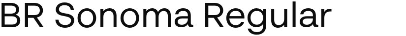 BR Sonoma font download