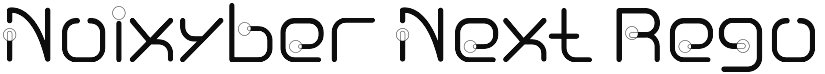 Nuixyber Next  font download