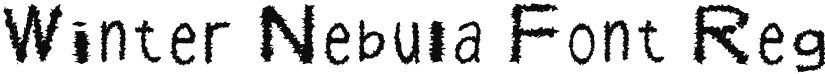 Winter Nebula Font font download