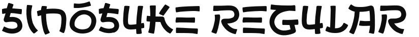 Sinosuke font download