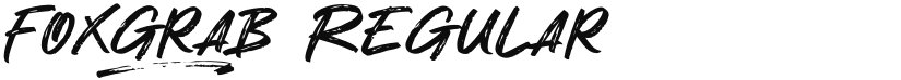 Foxgrab font download