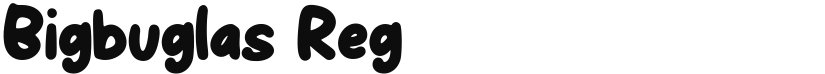 Bigbuglas font download