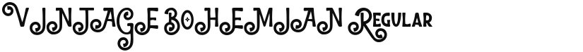 VINTAGE BOHEMIAN font download