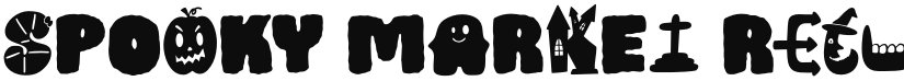 Spooky Market font download