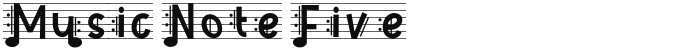 Music Note Five