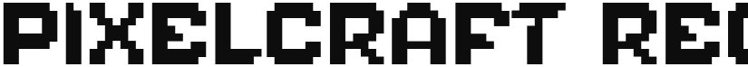 Pixelcraft font download