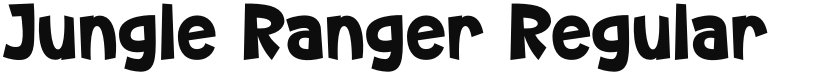 Jungle Ranger font download