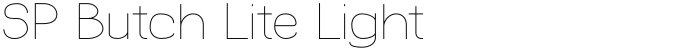 SP Butch Lite Light