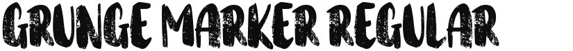Grunge Marker font download