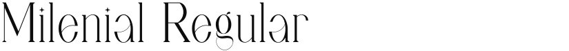 Milenial font download