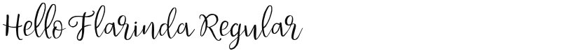 Hello Flarinda font download