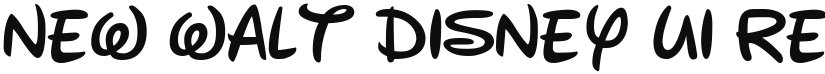 New Walt Disney UI font download