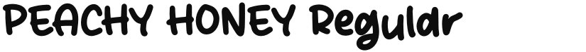 PEACHY HONEY font download