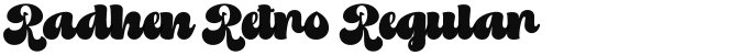 Radhen Retro Regular