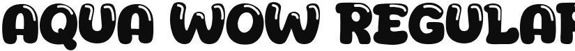 Aqua Wow font download