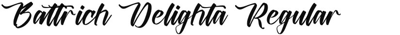 Battrich Delighta font download