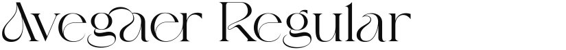 Avegaer font download