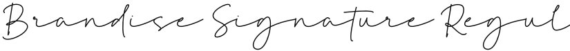Brandise Signature font download