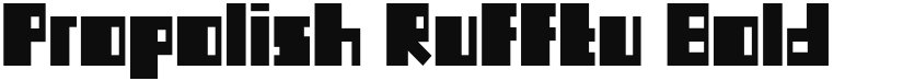 Propolish Rufftu font download