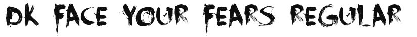 DK Face Your Fears font download