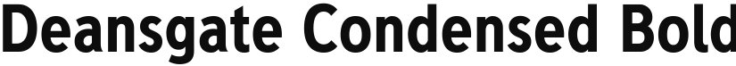 Deansgate Condensed font download