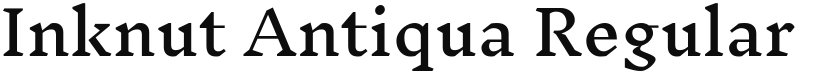 Inknut Antiqua font download