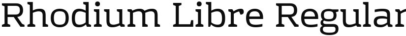 Rhodium Libre font download