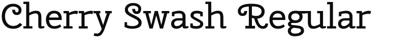 Cherry Swash font download
