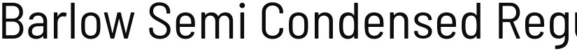 Barlow Semi Condensed font download
