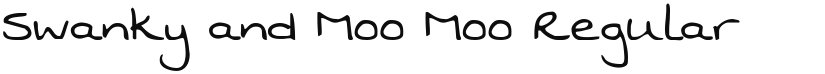 Swanky and Moo Moo font download