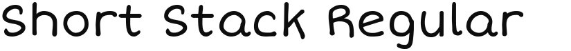 Short Stack font download
