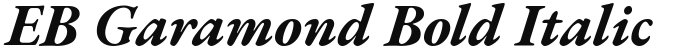 EB Garamond Bold Italic