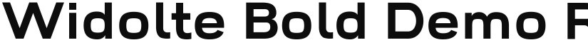Widolte Bold Demo font download